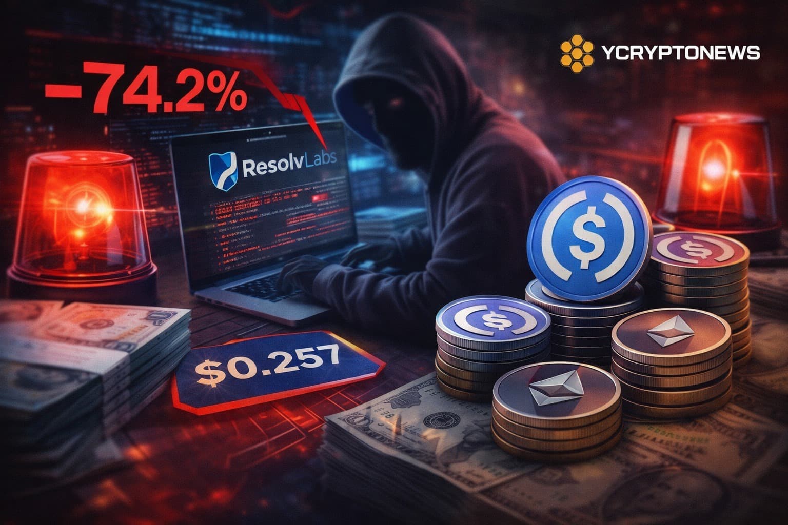 USR Stablecoin Minting Exploit Sends Price Down 74%