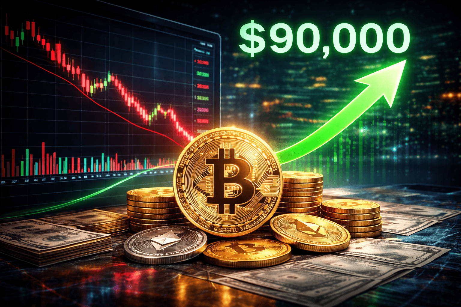 Bitcoin Pullback Signals Potential Move Toward 90K Amid Short Pressure