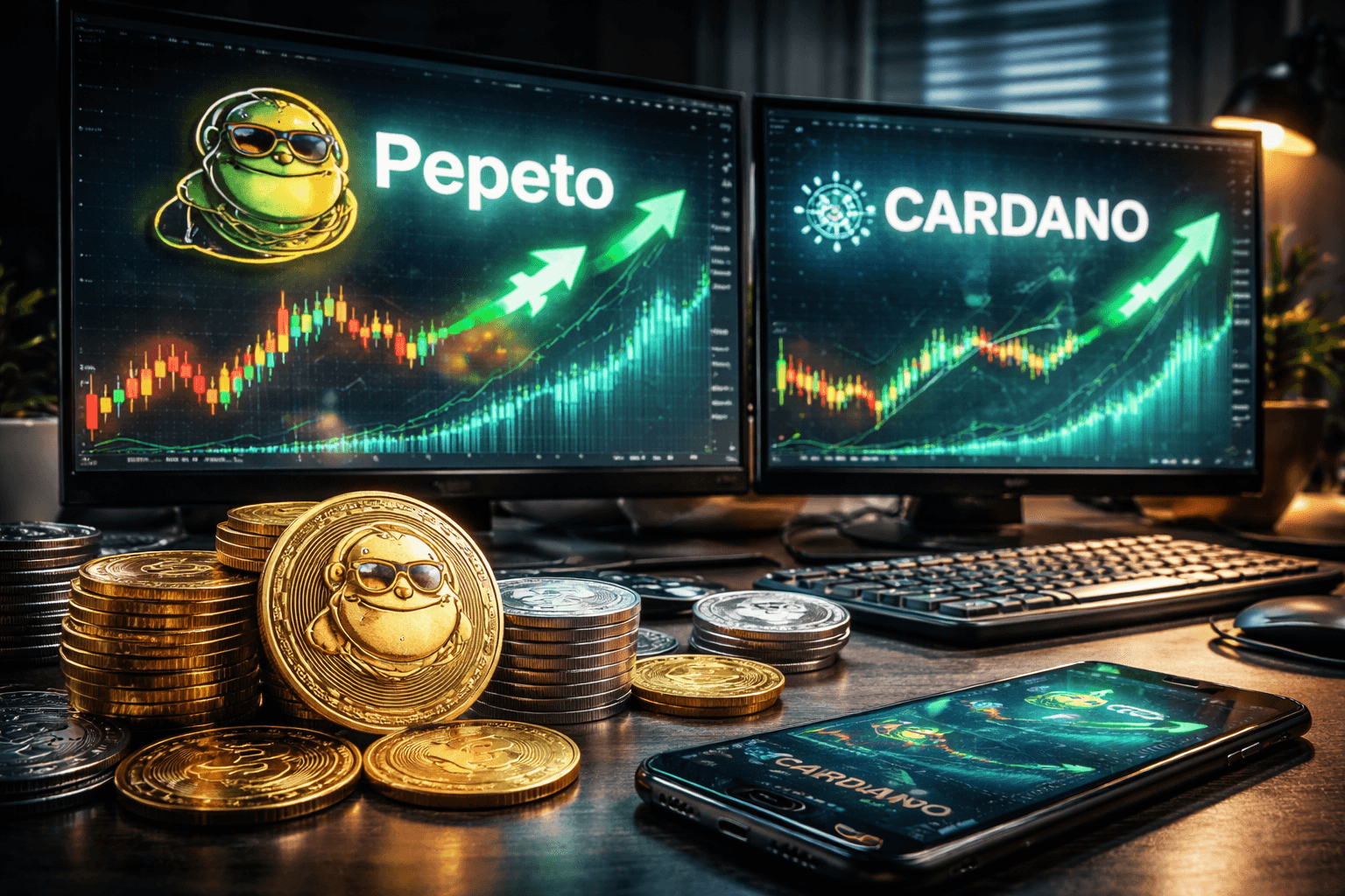 Pepeto Advances Toward Binance Listing as Cardano Signals Early Recovery