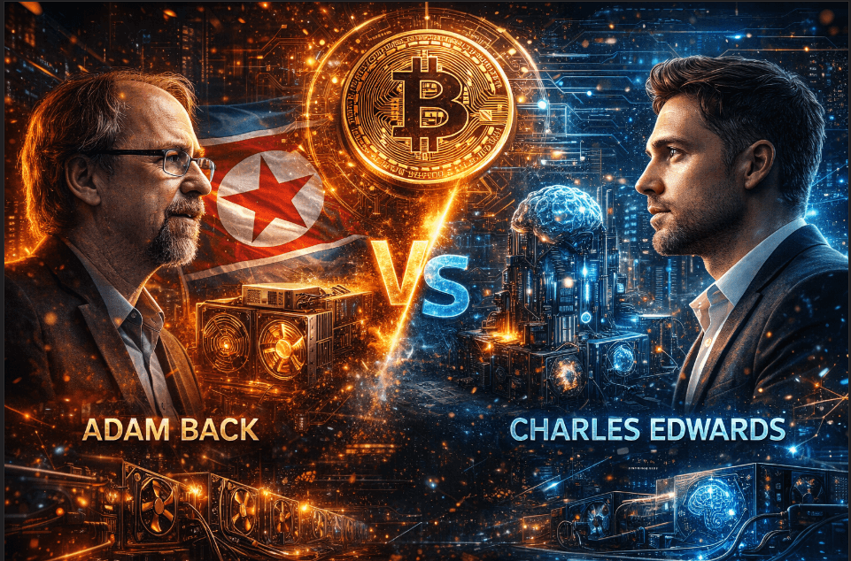 Adam Back vs Charles Edwards: Is AI Mining Shift a Threat to Bitcoin Security?