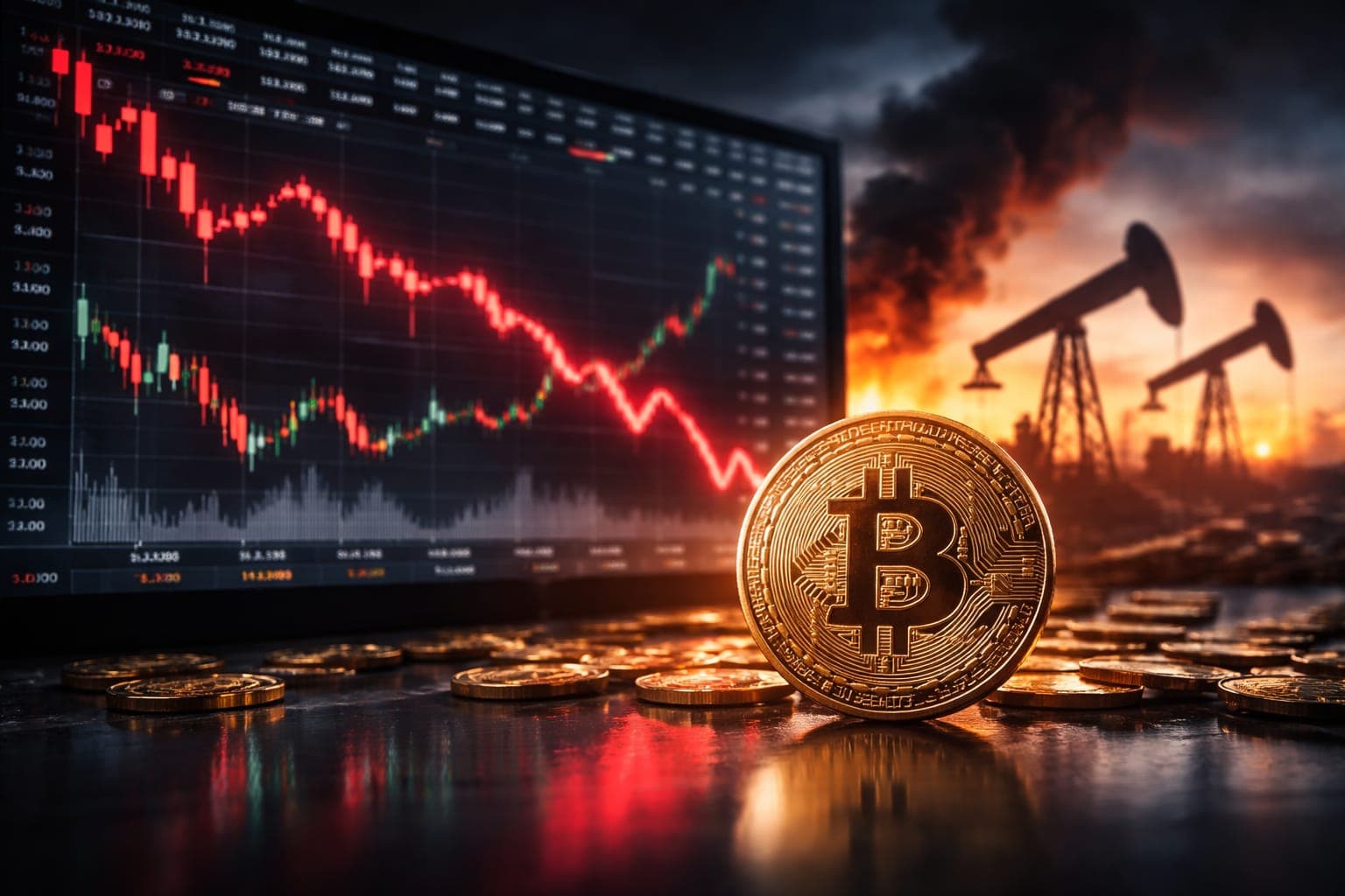 Bitcoin Slides as Trump Escalation Signals Renew Market Pressure